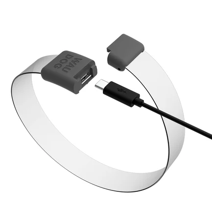 Нашийник для собак з підсвічуванням WAUDOG LED, RGB, Type-C, регульований, Ш 25 мм, Дов 60 см: додаткове фото 4