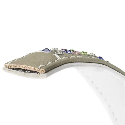 Ferplast LUX C15/28 GREY-WHITE Нашийник, екошкіра: додаткове фото 3