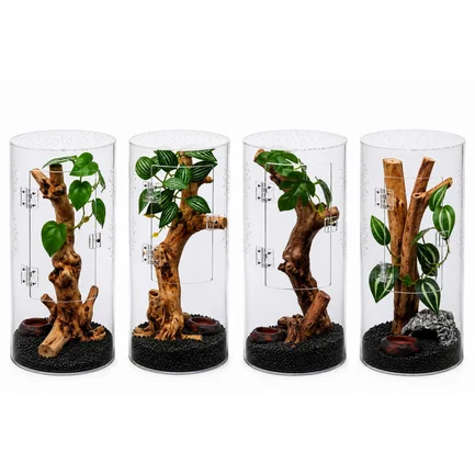Тераріум для комах та павуків Hobby Terra Fix & Easy Insect Line 15×15×30 см акриловий 360° (36028): додаткове фото 4