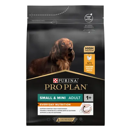Сухий корм PRO PLAN Small&Mini Adult 1+ Everyday Nutrion для дорослих собак дрібних порід з куркою 3 кг: додаткове фото 6