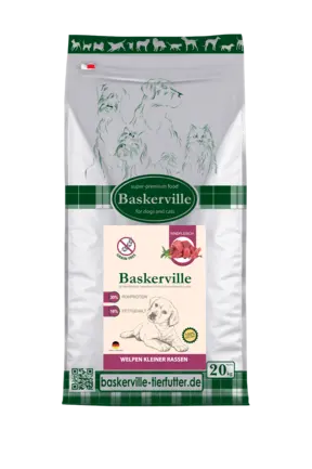 Baskerville HF Getreidefrei Welpen kleine Rassen Сухий корм для цуценят мілких порід, 20 кг