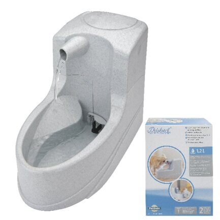 PetSafe Drinkwell Mini Pet автоматичний фонтанчик поїлка для собак, 1,2 л. 1,2 л