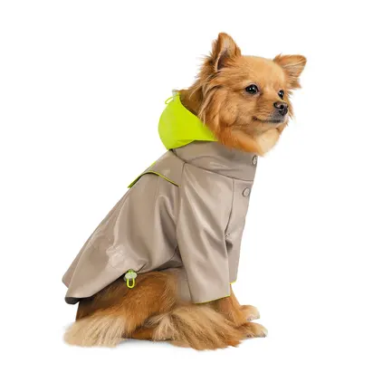 Вітровка Pet Fashion «Fresh» для собак, розмір S, бежева: додаткове фото 2