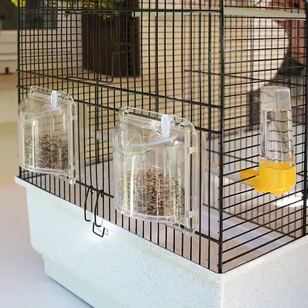 Ferplast CAGE CANTO Клітка для папуг чорна: додаткове фото 6