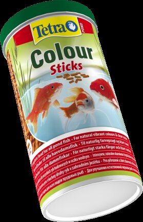 Корм Tetra Pond Colour Sticks для всіх ставкових риб, для яскравості забарвлення, 1 л (палички) — Фото 1