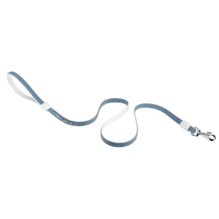 Ferplast LUX G15/120 WHITE-TURQ Повідець, екошкіра