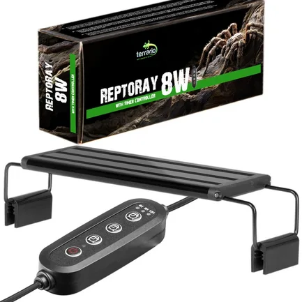 Світильник LED для тераріумів з контролером часу Terrario ReptoRay 8W