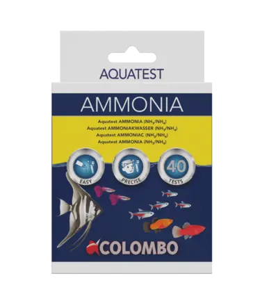 Тест для визначення рівня NH3 в акваріумі COLOMBO AQUA AMMONIA TEST (A5010968): додаткове фото 2