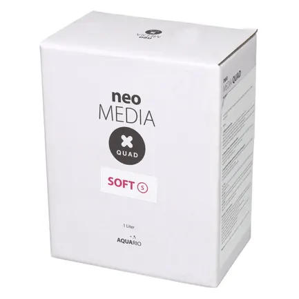 Наповнювач для біофільтрації зі зниженням pH Neo Media Soft S Premium Quad 1 л: додаткове фото 7