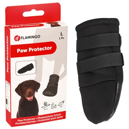 Flamingo Paw Protector L ФЛАМІНГО ЗАХИСНИЙ ЧЕРЕВИК для собак порід ретрівер, спанієль, лабрадор L
