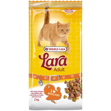 Lara Adult with Turkey & Chicken ЛАРА ІНДИЧКА КУРКА сухий преміум корм для котів 2 кг