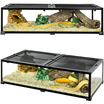 Тераріум Repti-Zoo Super Vision 360 120x45x45 см (RKE1204545) - скляний тераріум для рептилій та амфібій: додаткове фото 4