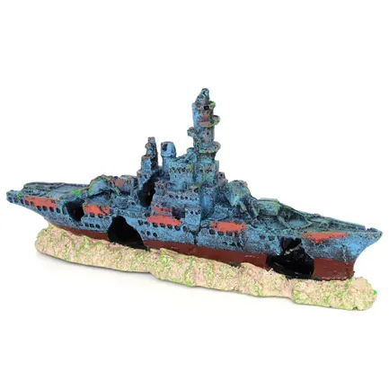 Декорація затонулий корабель Aqua Nova 23x4,5x11см (AN673): додаткове фото 3