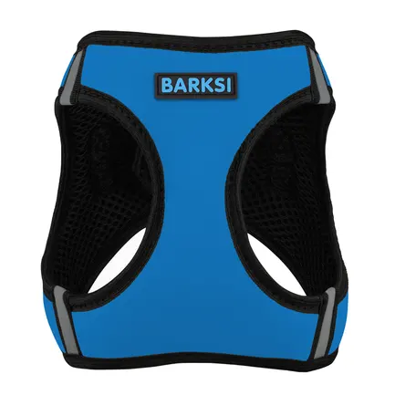 Шлея для собак Barksi Sport Vest неопрен 3D сітка блакитна M: додаткове фото 2