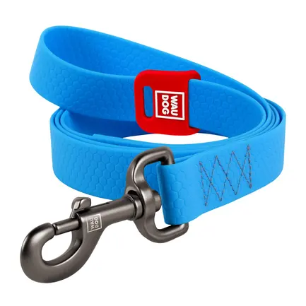 Повідець для собак водостійкий WAUDOG Waterproof, L-XXL, Ш 25 мм, Д 500 cм, блакитний: додаткове фото 2