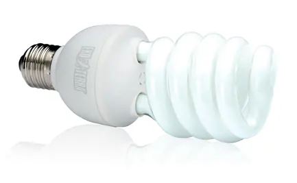 Лампа тераріумна Exo Terra Repti GLO 2.0 Natural Light для усіх видів рептилій та амфібій, люмінесцентна, 26 W, E27 (для опромінення): додаткове фото 2