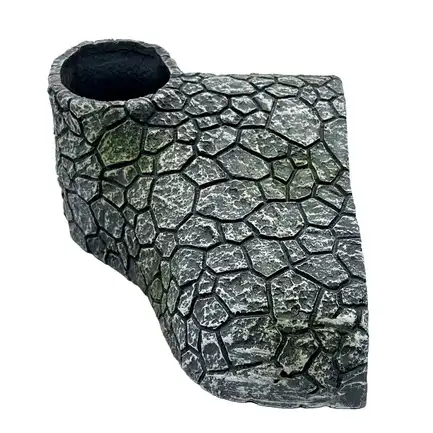 Декорація Hobby Cracked Rock Cave 2 19x14x8см для акваріума і тераріуму (41793): додаткове фото 5