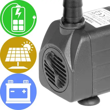 Помпа підйомна Kruger Meier HydroSpark 1250 — міні насос 12V, 1000 л/год: додаткове фото 6