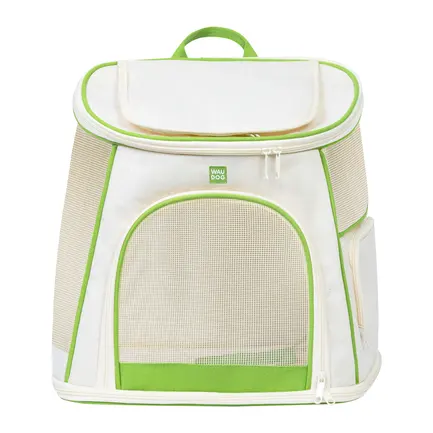 Рюкзак-переноска для котів та дрібних порід собак WAUDOG Relax Eco, 40*40*26 см, до 8 кг: додаткове фото 2