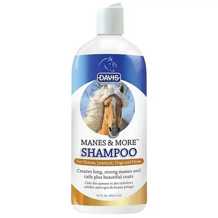 Davis Manes&More Shampoo ДЕВІС ГРИВИ ТА ХВОСТИ шампунь для собак, коней 0,946 л