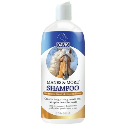 Davis Manes&amp;More Shampoo ДЕВІС ГРИВИ ТА ХВОСТИ шампунь для собак, коней 0,946 л