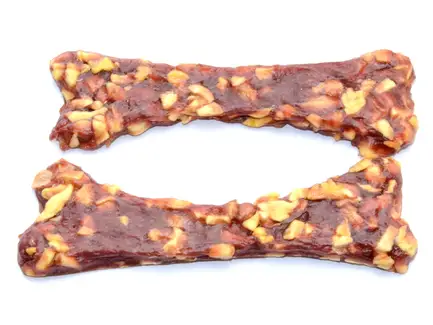 Ласощі Yalute Bone Shape of Duck and Apple для собак, качка та яблуко, 100 г: додаткове фото 2