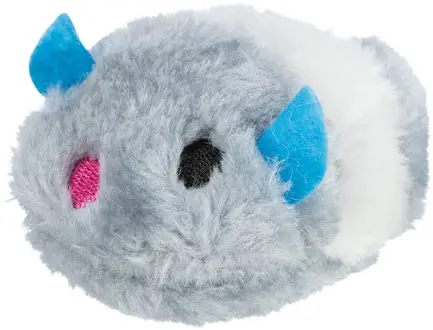Іграшка Trixie Миша хутряна для котів, вібруюча, 7-10 см: додаткове фото 5