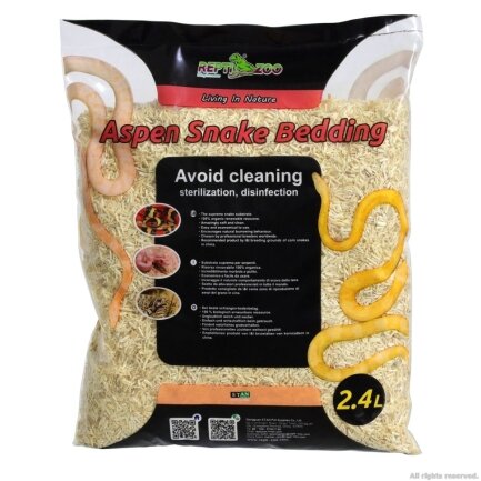 Субстрат з тополі 2.4л Repti-Zoo Aspen Snake Bedding (SB001)