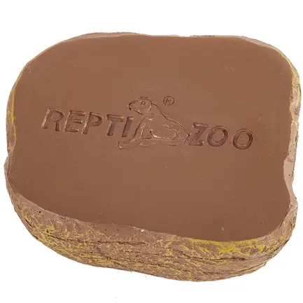 Миска магнітна для живого корму Repti-Zoo Magnetic Food Dish 9×7×4 см (ERB45) з імітацією скелі для тераріумів: додаткове фото 7