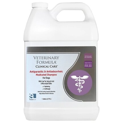 Veterinary Formula АНТИПАРАЗИТАРНИЙ і АНТИСЕБОРЕЙНИЙ шампунь для собак 3,8 л