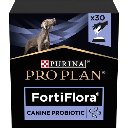 Пробіотик PRO PLAN FortiFlora для дорослих собак та цуценят для підтримання нормальної міклофлори шлунково-кишкового тракту 7х1 г — Фото 2