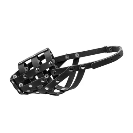 Намордник м'який "CoLLaR" №2 (доберман, вівчарка сука, далматин) чорний: додаткове фото 3