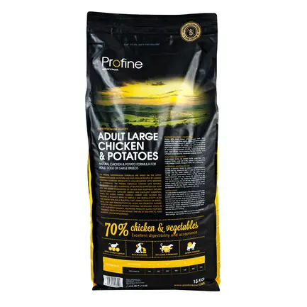 Сухий корм Profine Adult Large для дорослих собак великих порід, з куркою та картоплею, 15 кг: додаткове фото 4