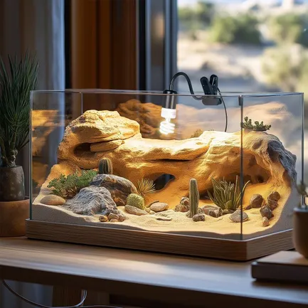 Світильник довгий з затискної ручкою і таймером Terrario Long ReptiSun Time Control 200W: додаткове фото 3