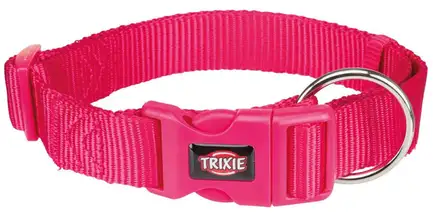 Нашийник Trixie Premium для собак, нейлон, L–XL: 40–65 см/25 мм, фуксія