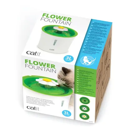Поїлка-фонтан Catit Flower Fountain для котів, 3 л (пластик): додаткове фото 8