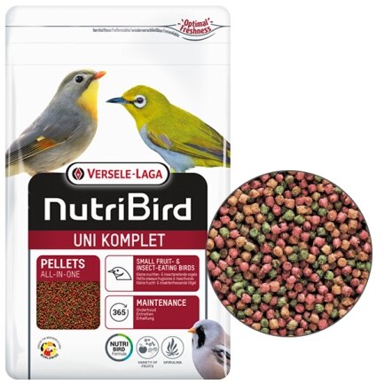 Versele-Laga NutriBird Uni Komplet ВЕРСЕЛЕ-ЛАГА НУТРІБЕРД УНІ КОМПЛІТ корм для фрукто- та комахоїдних птахів малих видів 1 кг