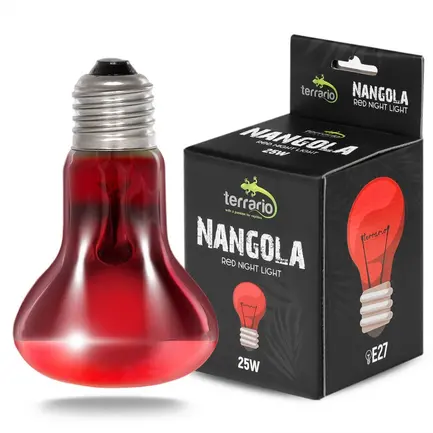 Інфрачервона нагрівальна лампа Terrario Nangola Red Night Light 25W (TR-NANGOLA-25W): додаткове фото 3