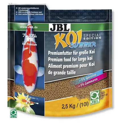 Літній корм JBL Koi Summer для коропів Кої, 10 л