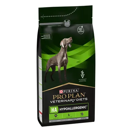Сухий дієтичний корм PRO PLAN VETERINARY DIETS HA Hypoallergenic для дорослих собак та цуценят для зниження ознак інгредієнтної та нутрієнтної непереносимості 1,3 кг: додаткове фото 3