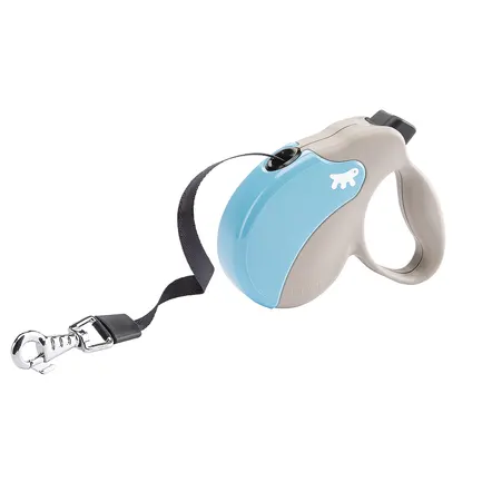 Ferplast AMIGO S TAPE BEIGE-BLUE Рулетка-поводок зі стрічкою