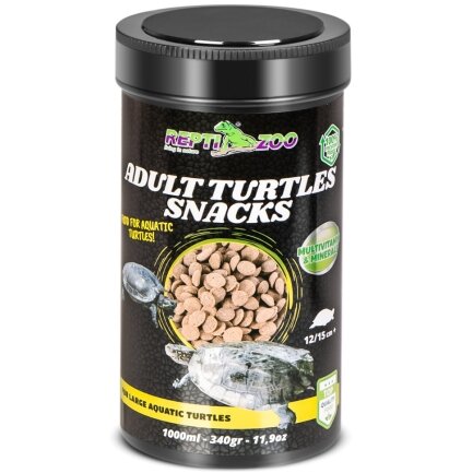 Корм для водних черепах Repti-Zoo Adult Turtle Snacks 1000мл. — Фото 2