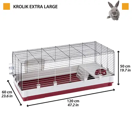 Ferplast CAGE KROLIK X-LARGE GREEN Клітка для кролів: додаткове фото 2