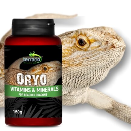 Вітаміни для бородатої агами Terrario ORYO for Bearded Dragons 150г. — Фото 1