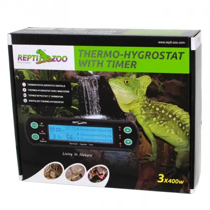 Термостат-гігростат з програматором Repti-Zoo Controller Deluxe (THC09): додаткове фото 2