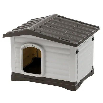 Ferplast DOGVILLA 60 Буда пластик з з відкрив боковиною: додаткове фото 6