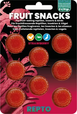 REPTO FRUIT SNACKS STRAWBERRY (R5100510) фруктові снеки