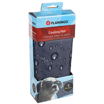 Flamingo Cooling Pad Drop ФЛАМІНГО ОХОЛОДЖУВАЛЬНА ПІДСТИЛКА КРАПЛІ для собак і котів S