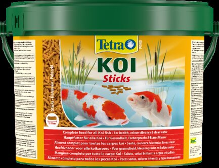 Корм Tetra Pond KOI Sticks для риб коропів кої, 10 л (гранули) — Фото 1