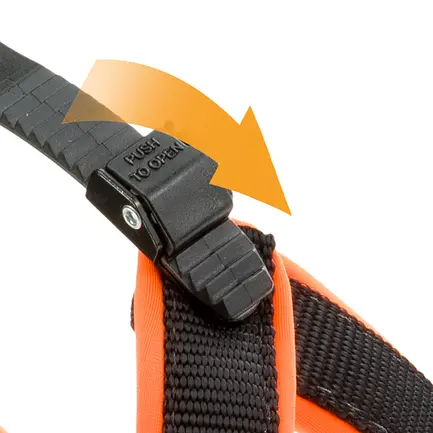 Ferplast AGILA FLUO 6 ORANGE Шлея, нейлон: додаткове фото 7